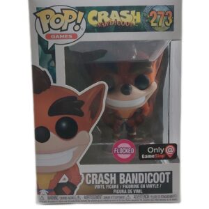 Funko POP! Crash Bandicoot 273 Flocked - Figurine Vinyl Unique