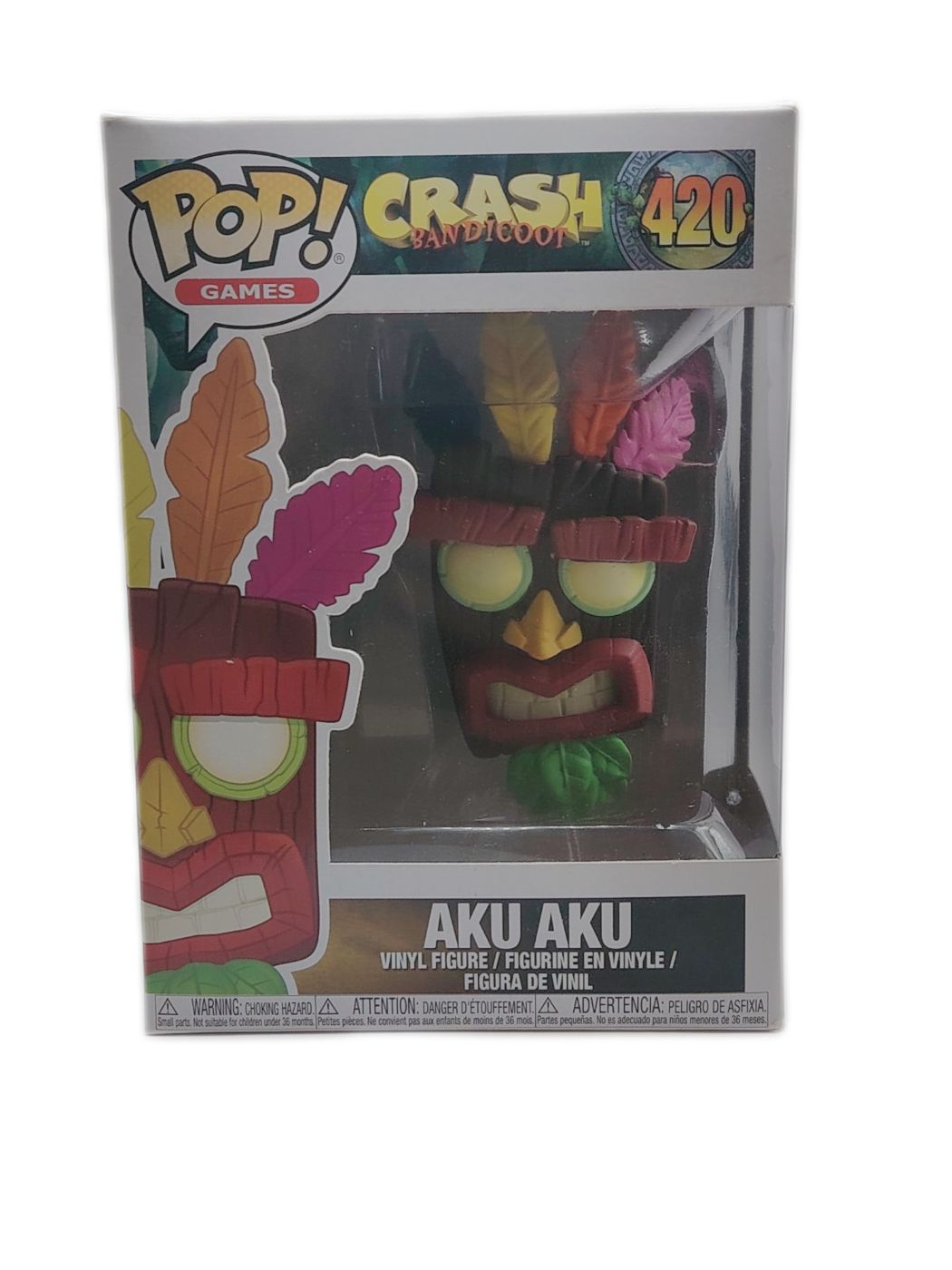 Funko POP Crash Bandicoot 420 S2 - Aku Aku Collector's Edition