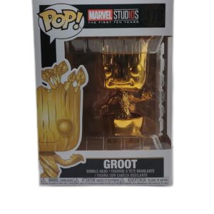 Pop! Marvel Groot Doré - Édition 10 Ans 378 à ne pas manquer !
