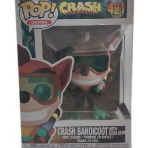 Funko POP! Crash Bandicoot 421 S2 - Figurine Scuba Collector