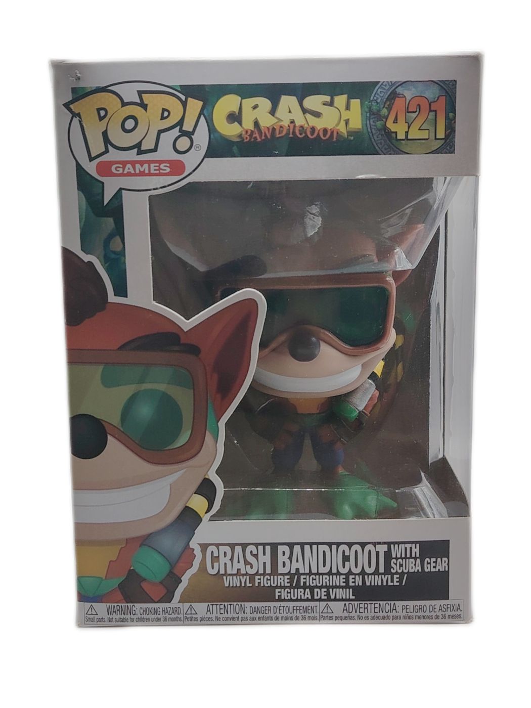 Funko POP! Crash Bandicoot 421 S2 - Figurine Scuba Collector