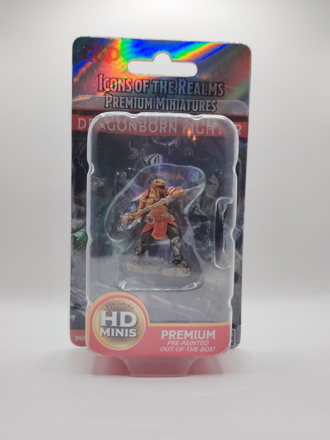 Miniature Dragonborn Fighter Premium - D&D WizKids WZK93015