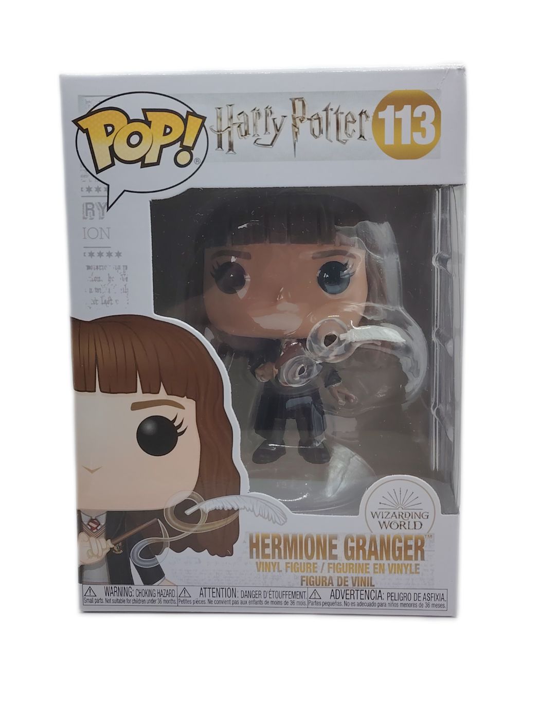 Figurine POP Harry Potter : Hermione avec Plume - Vinyle 113