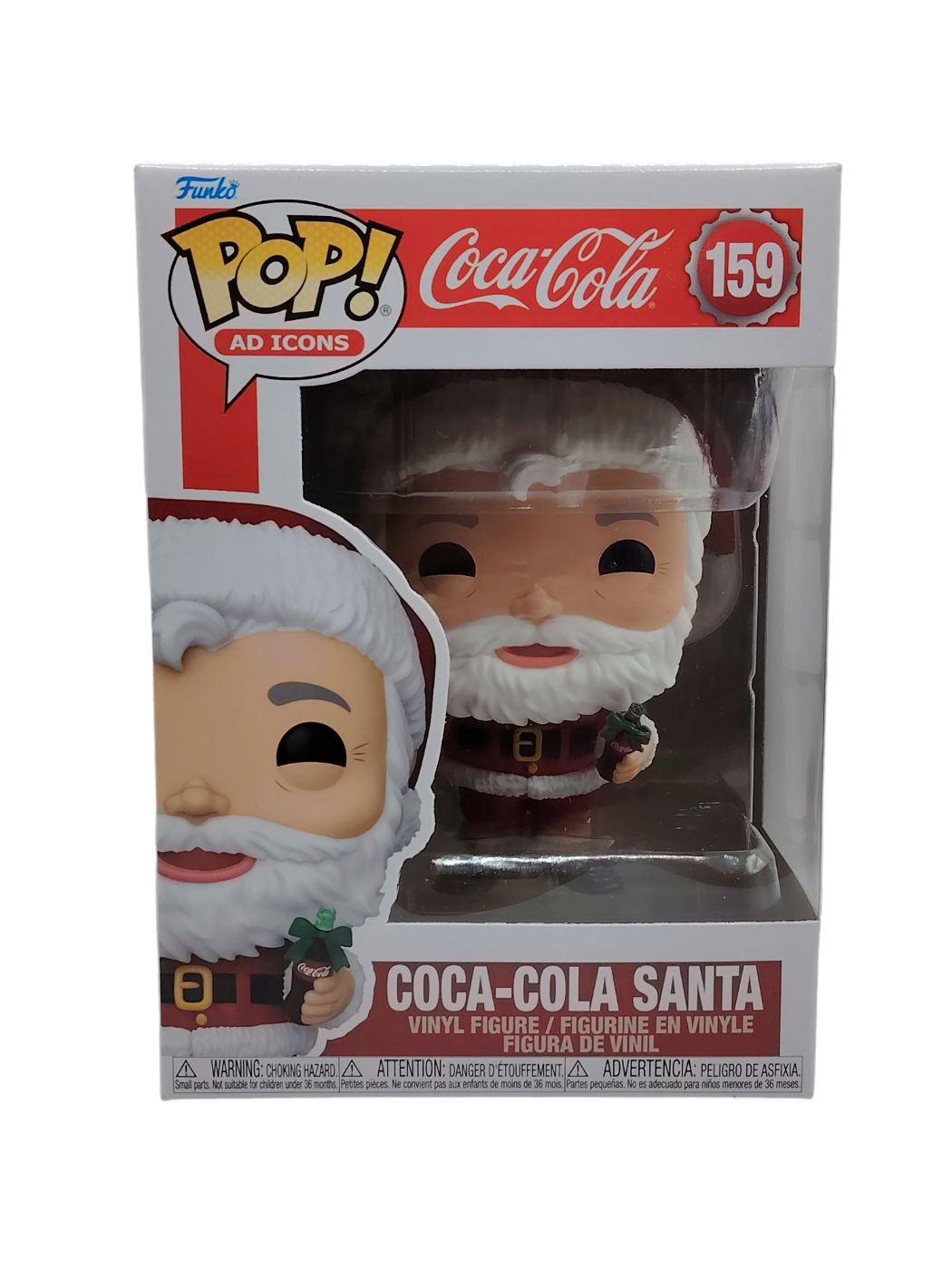 Funko POP Coca Cola Santa 159 - Figurine Collector Édition Limitée