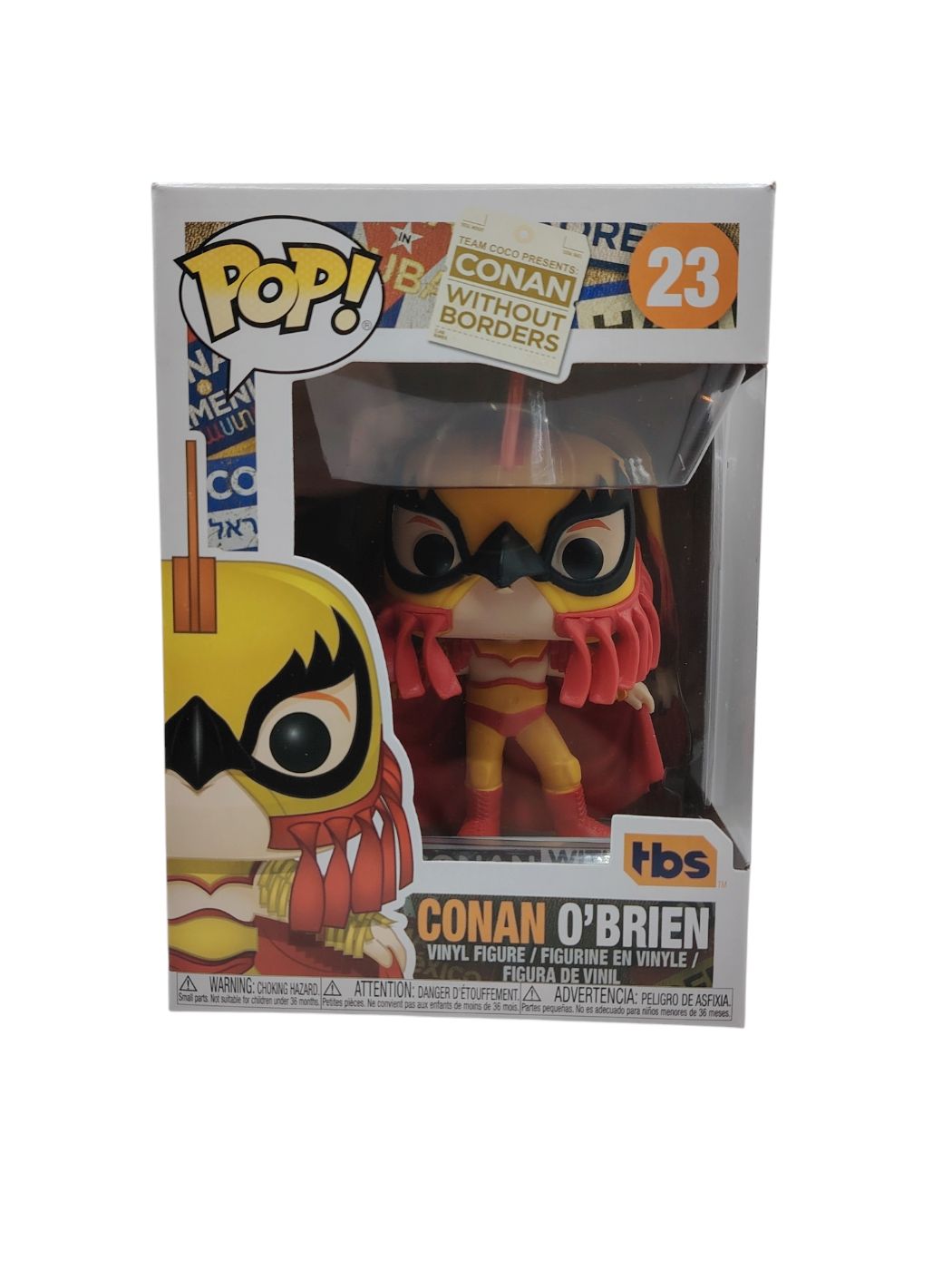 Funko POP! Conan O'Brien Luchador #23 - Figurine Vinyl Collector