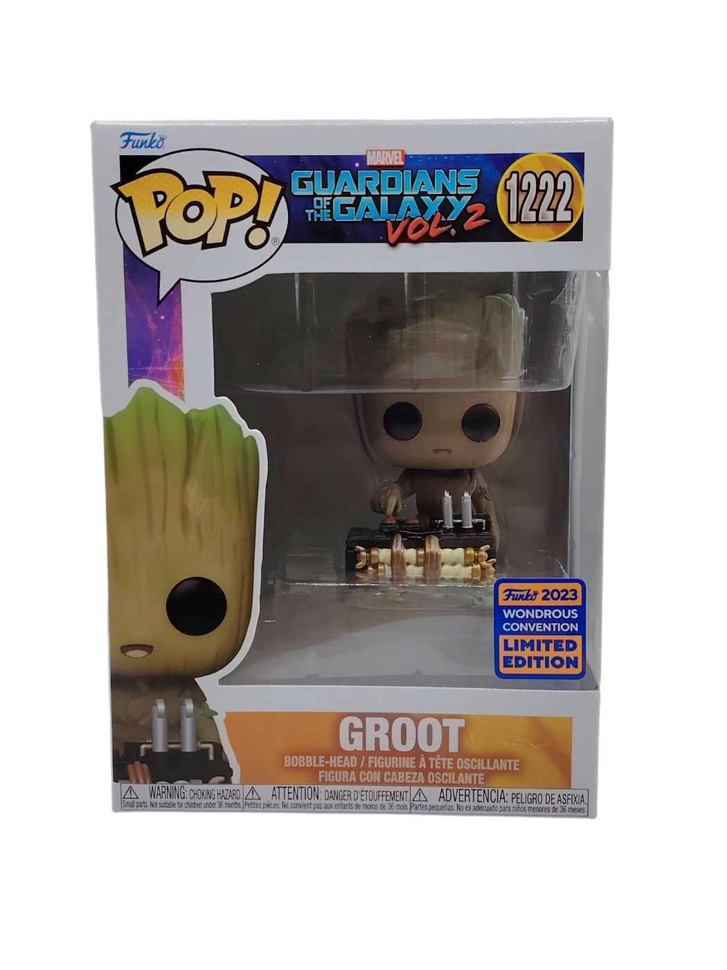Funko Pop Groot 1222 - Guardians of the Galaxy Volume 2 Exclusive