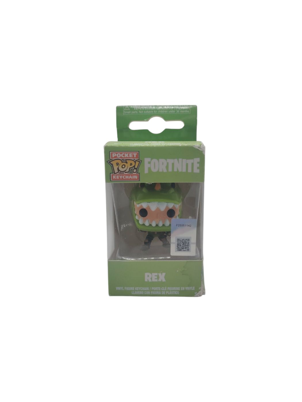 Fortnite Rex Funko Pop! Keychain - Collectible Gamer Accessory