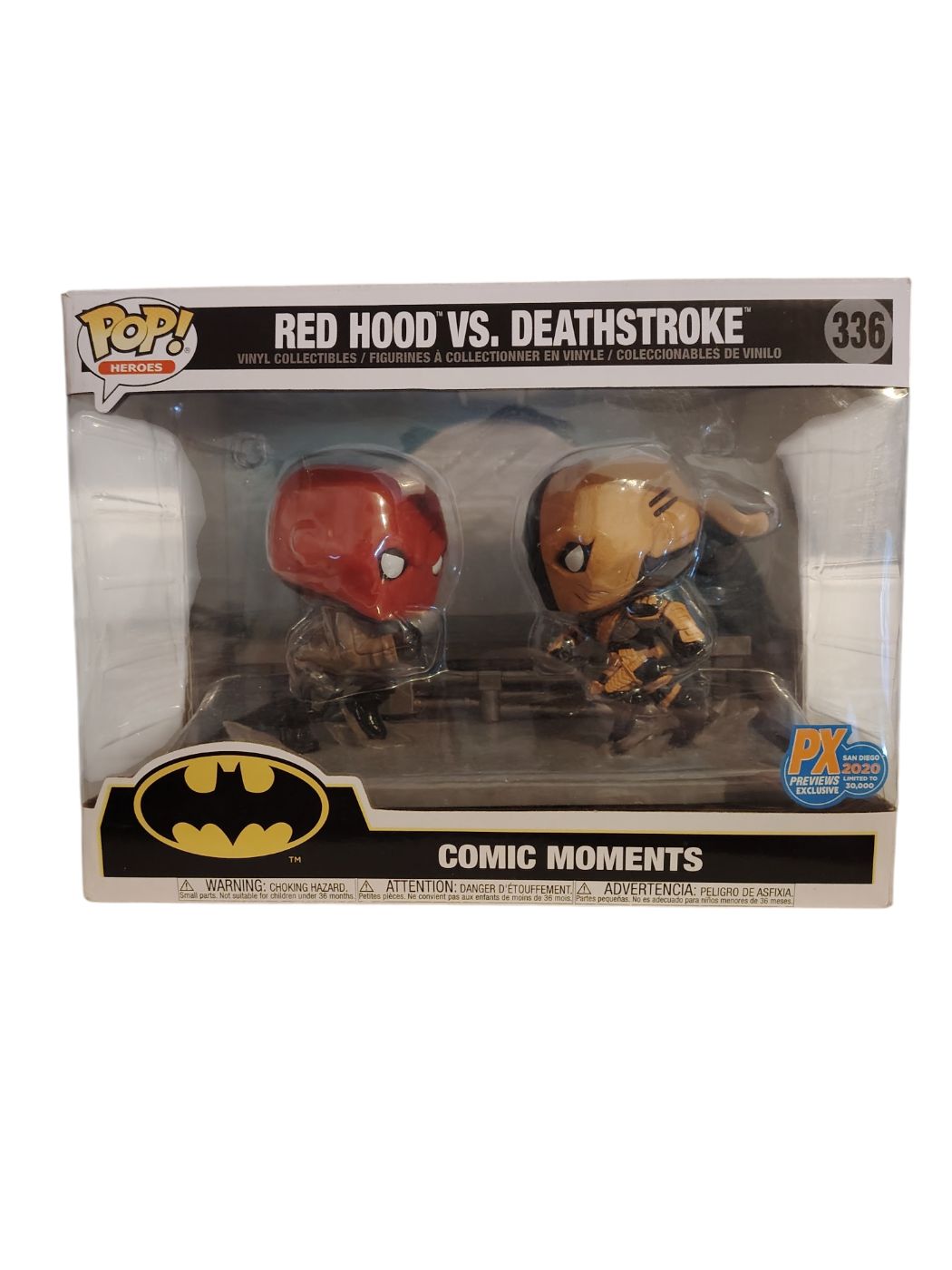 Funko Pop Red Hood Vs. Deathstroke 336 Comic Moment DC Batman 30 000 Limited Edition