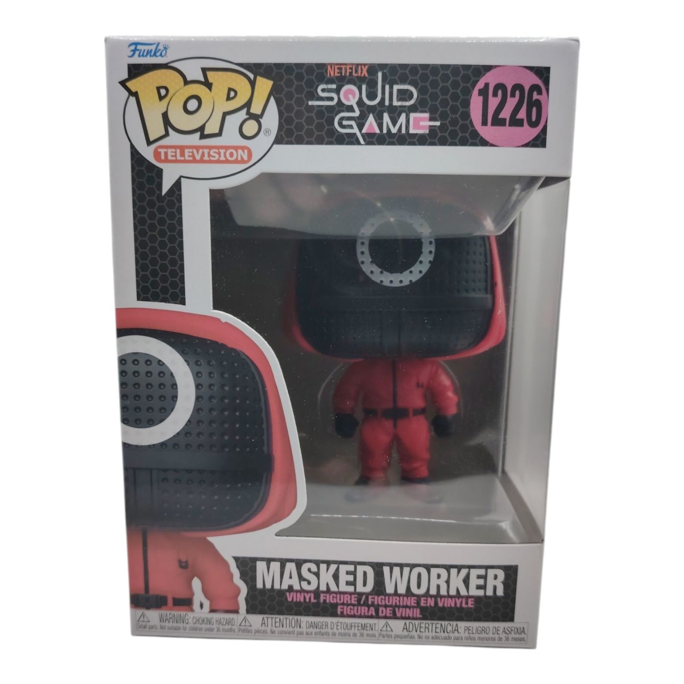 Funko Pop! Squid Game - Masqué Worker 1226 : Collection Incontournable
