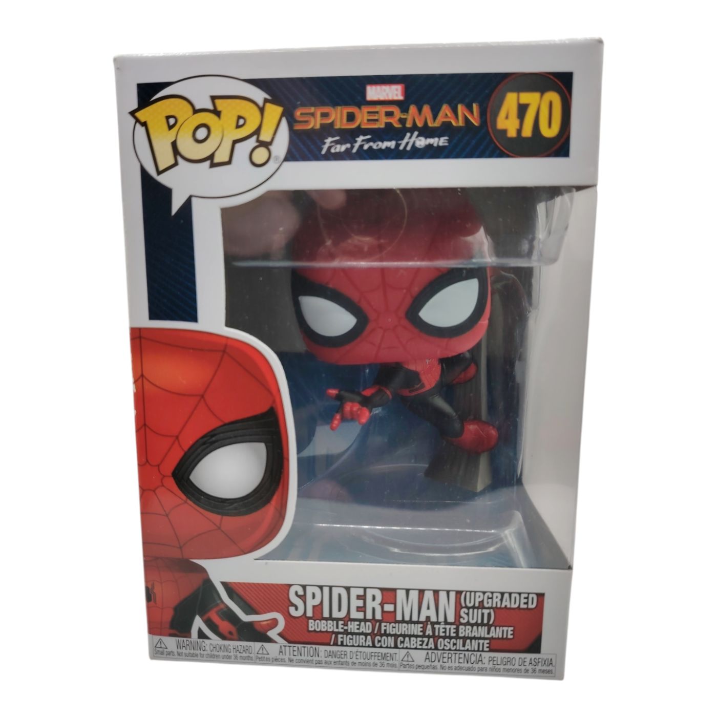 Funko Pop! Marvel Spider-Man 470 - Figurine Upgraded Suit