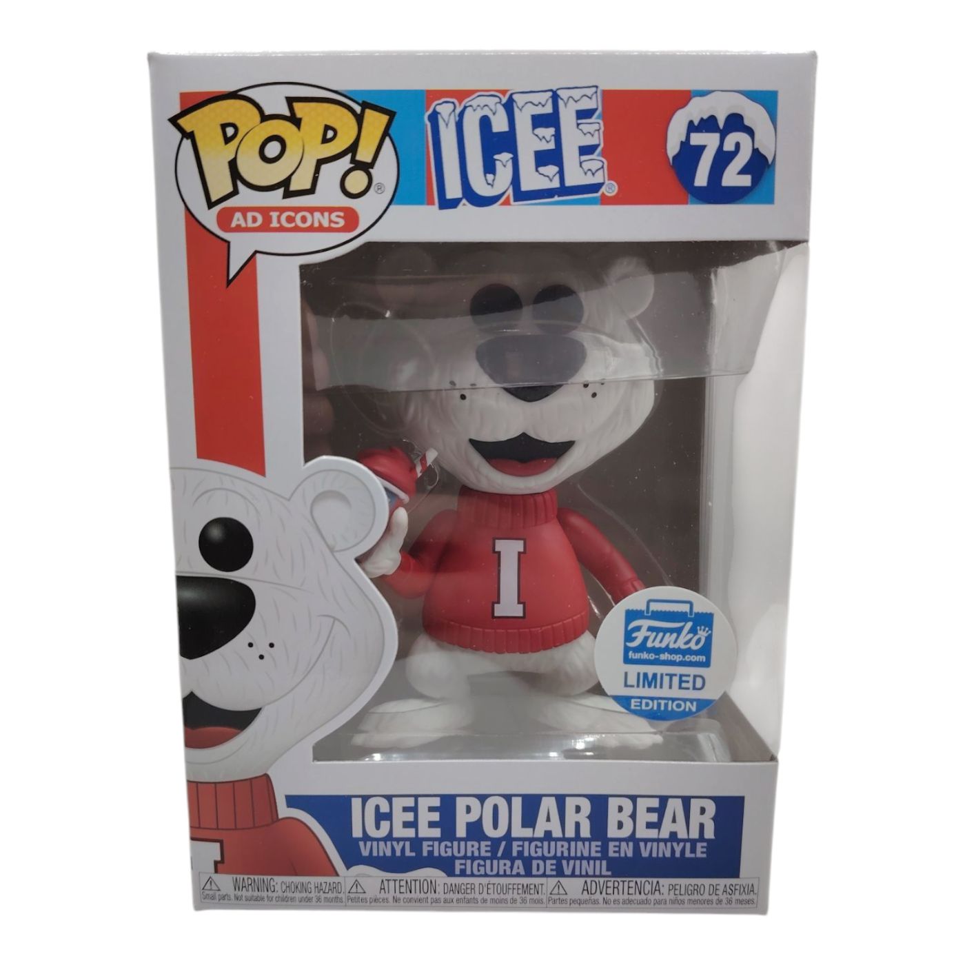 Funko Pop ! ICEE Polar Bear 72 - Exclusivité Ad Icons