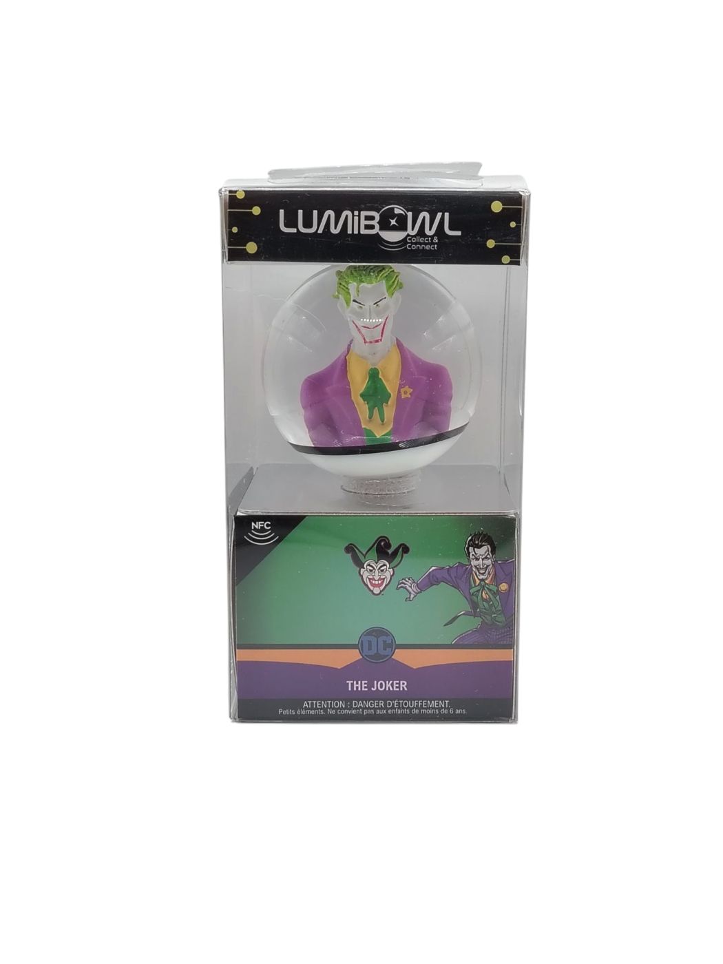 Figurine Lumibowl Joker DC Comics 4.5cm - Éclairez votre déco !