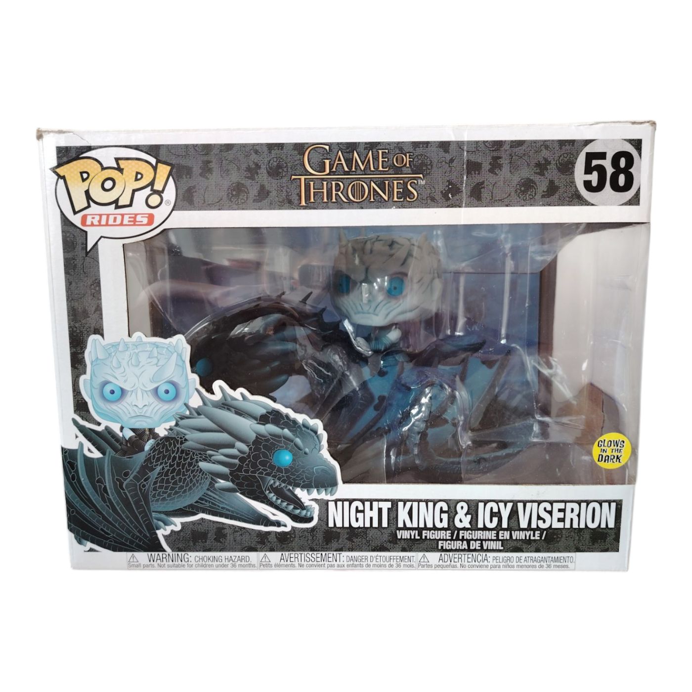 Funko Pop ! Night King & Icy Viserion - Game Of Thrones 58