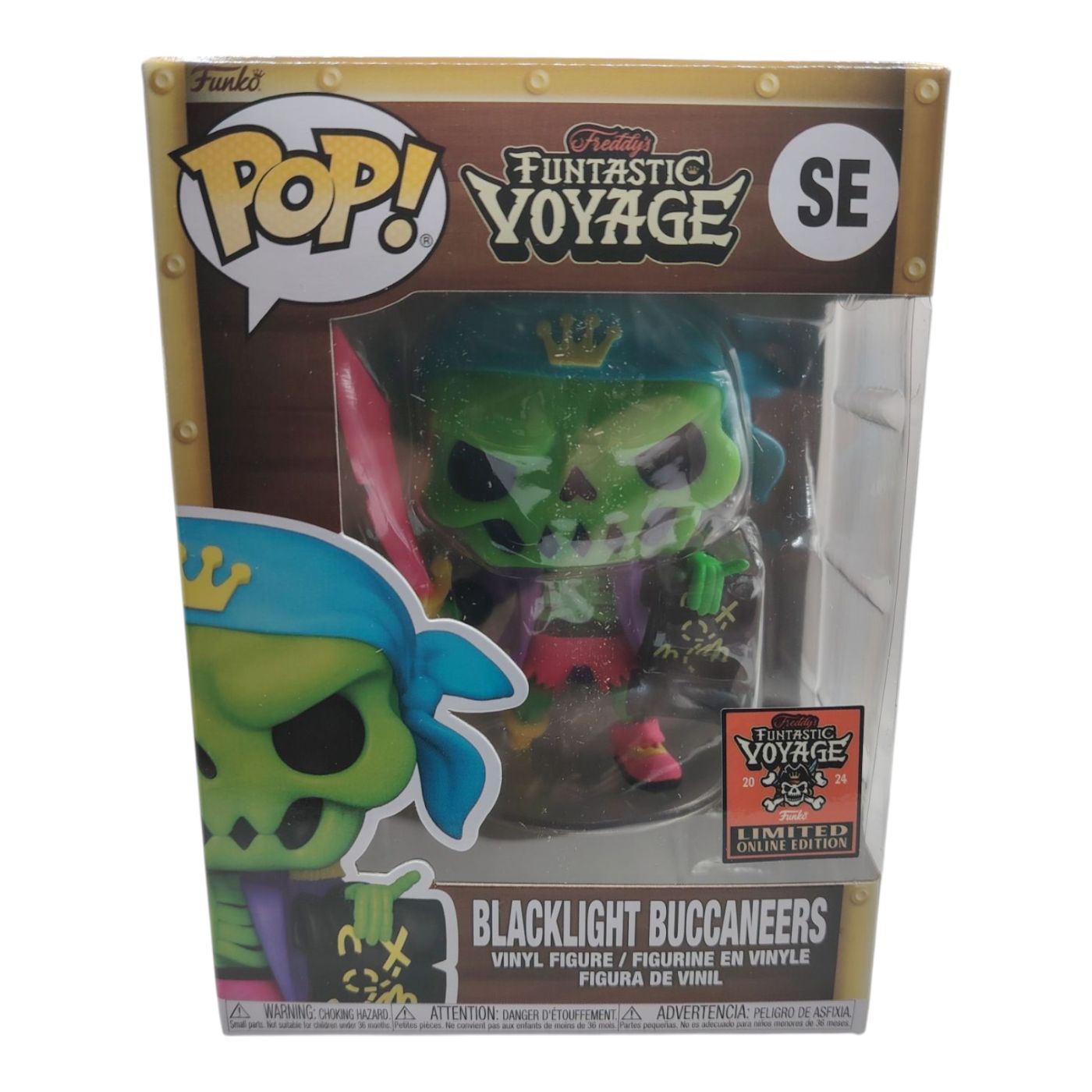 Funko Pop ! Funtastic Voyage : Blacklight Buccaneers Édition Limitée