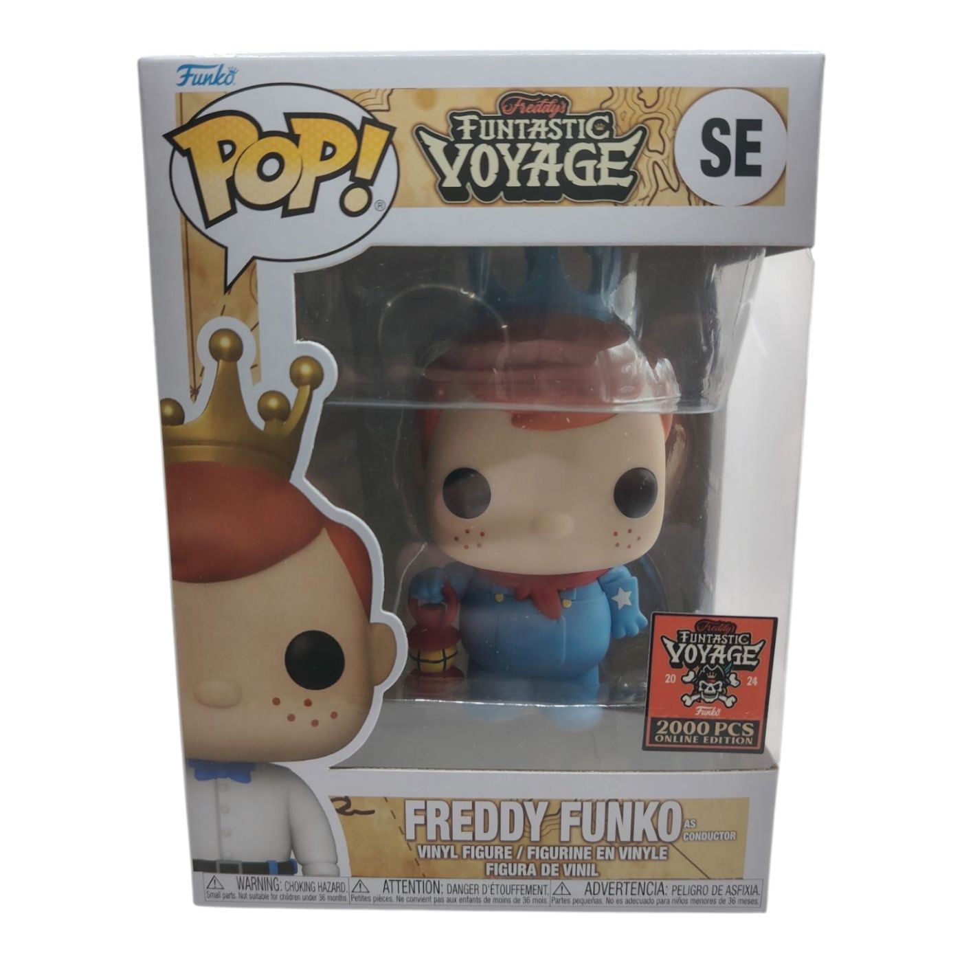 Freddy Funko Conductor SE - Funko Pop ! Funtastic Voyage 2000 pcs
