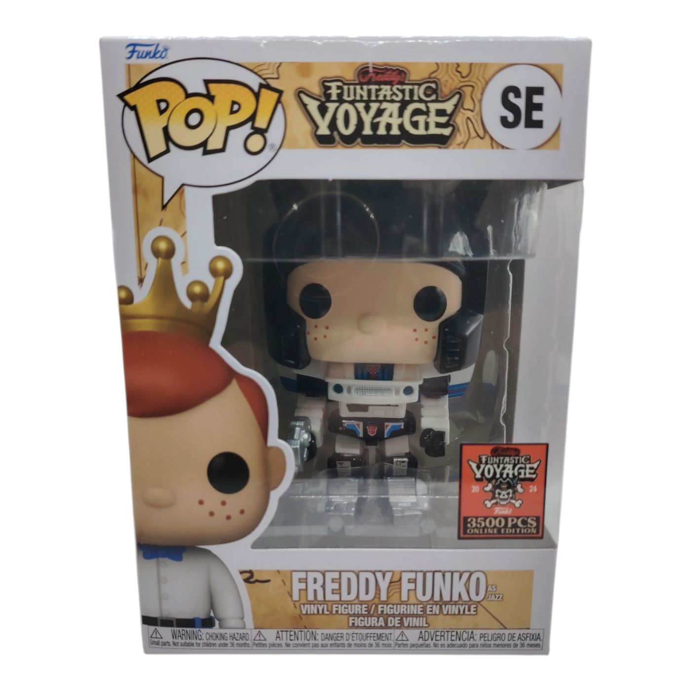 Freddy Funko Jazz SE - Funko Pop Funtastic Voyage 3500 pcs