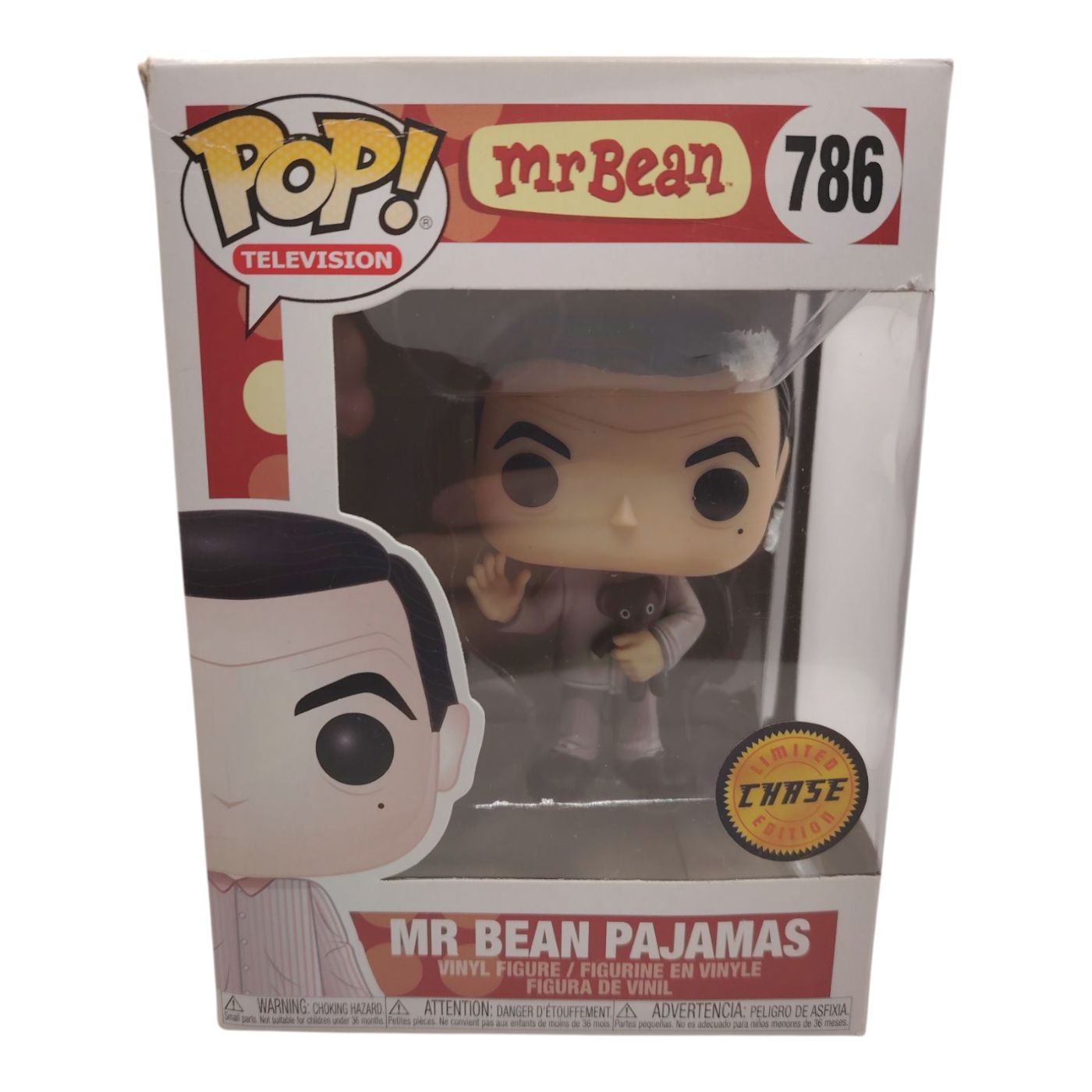 Funko Pop! Mr. Bean Pajamas #786 Chase - Édition Limitée!