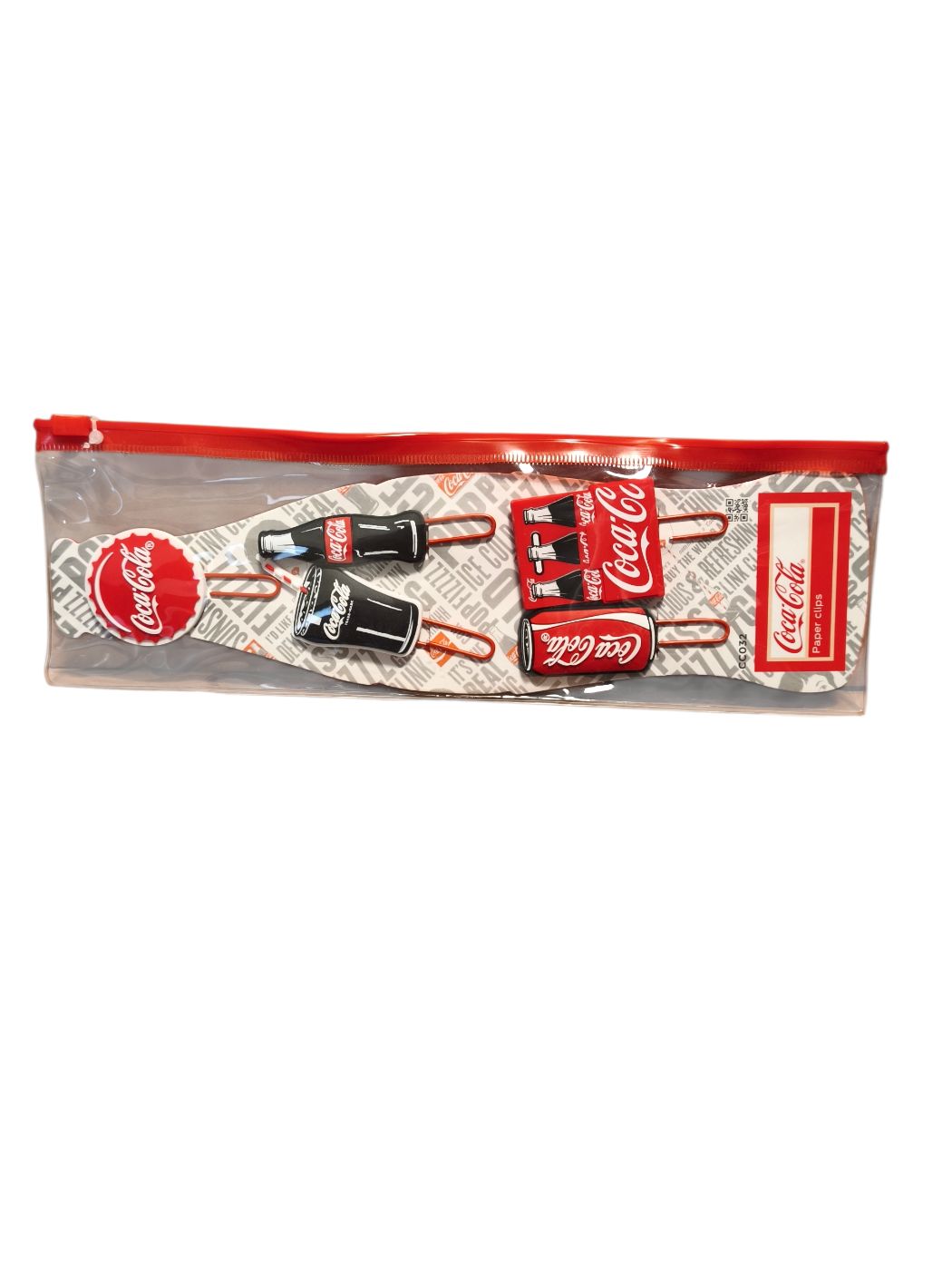 Clips marque-pages Coca-Cola – Papeterie créative pour lecture et documents