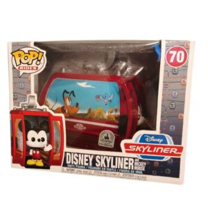 Funko POP! Rides Disney Skyliner avec Mickey Mouse #70 – Figurine Vinyle Exclusive (Bon état)