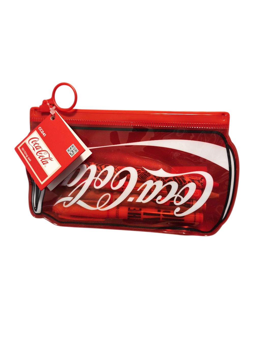 Trousse Coca-Cola avec 4 stylos – Neuf